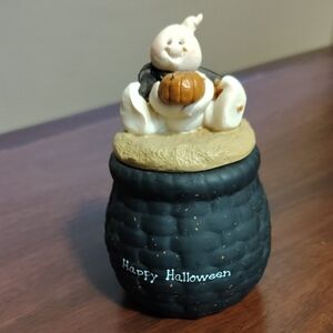 Unbranded Happy Halloween Ghost & Pumpkin, Candle